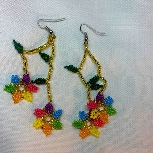Handmade mexican earrings